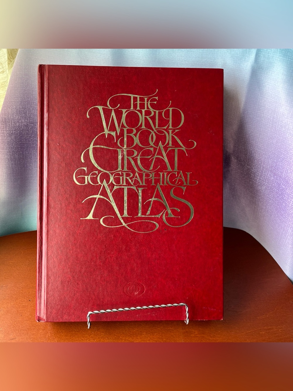 TheWorld Book Great Geographical Atlas, Rand McNally & Co. 1983 - Coffee Table